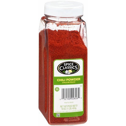 Spice Classics Chili Powder, 6 x 16 oz Case - DOT product image 7