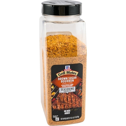 McCormick Grill Mates Brown Sugar Bourbon Seasoning, 6 x 27 oz Case - DOT product image 8
