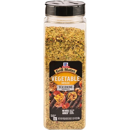 McCormick Grill Mates Vegetable Seasoning, 6 x 20 oz Case - DOT product image 3