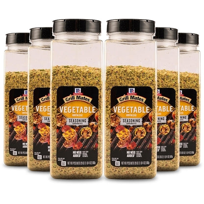 McCormick Grill Mates Vegetable Seasoning, 6 x 20 oz Case - DOT product image 6