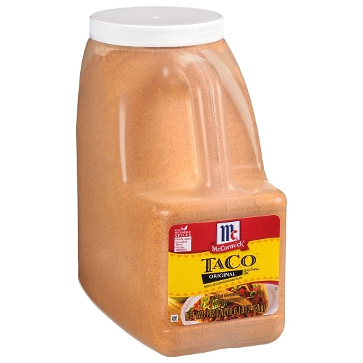 McCormick Original Taco Seasoning, 3 x 6 lb Case - DOT product image 6