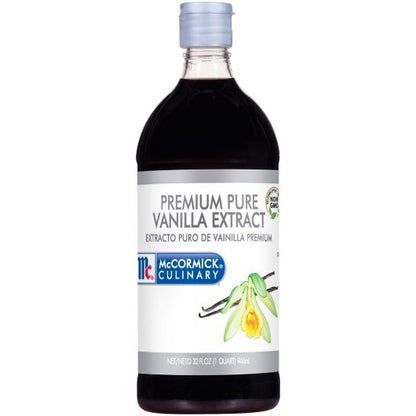 McCormick Pure 1 Fold Vanilla Extract - 1 quart jug, 6 per case - DOT product image 2