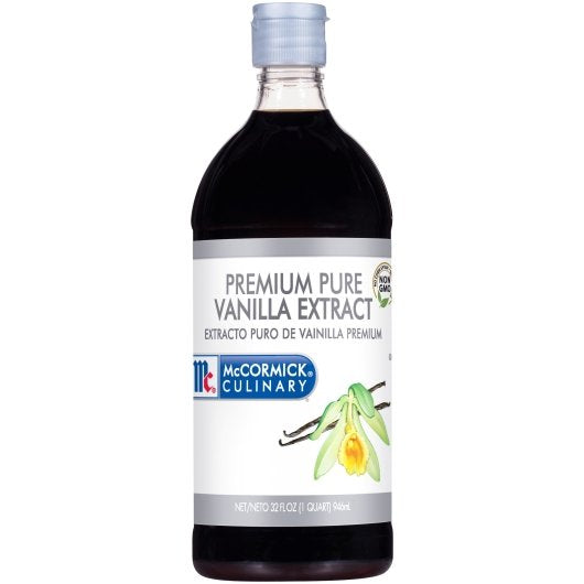 McCormick Pure 1 Fold Vanilla Extract - 1 quart jug, 6 per case - DOT product image 2