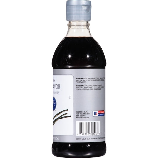McCormick Vanilla Flavor Imitation, 6 x 16 fl oz Case - DOT product image 7