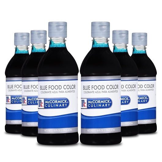 McCormick Blue Food Color, 6 x 16 fl oz Case - DOT product image 4