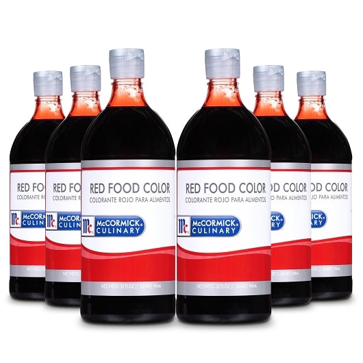 McCormick FOOD COLOR RED, 6 x 32 fl oz Case - DOT product image 3