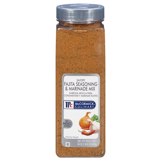 McCormick Savory Fajita Seasoning, 6 x 24 oz Case - DOT product image 6