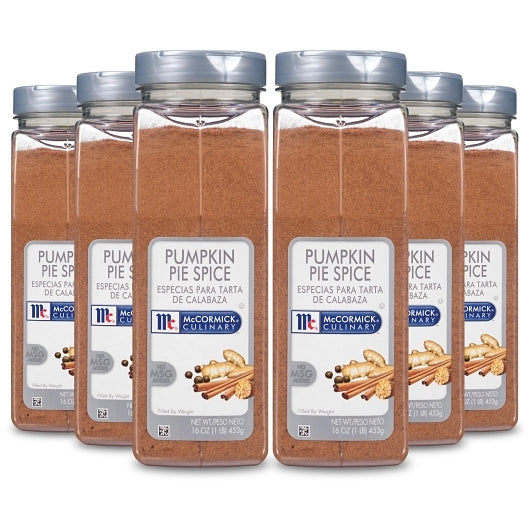McCormick Pumpkin Pie Spice, 6 x 16 oz Case - DOT product image 6