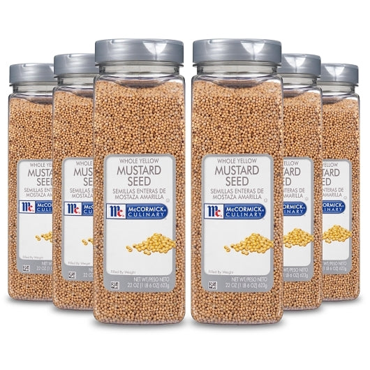 Mustard Seed Spice Whole Mustard Seed, 6 x 22 oz Case - DOT product image 5