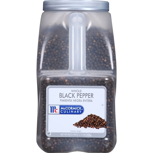 McCormick Whole Black Pepper, 3 x 5.75 lb Case - DOT product image 6