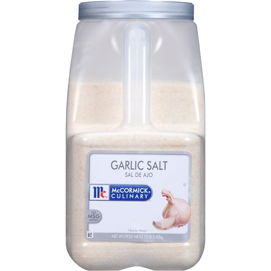 McCormick Garlic Salt, 3 x 12 lb Case - DOT product image 5