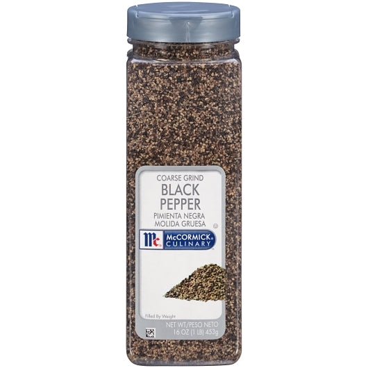 McCormick Coarse Ground Black Pepper, 6 x 1 lb Case - DOT product image 2