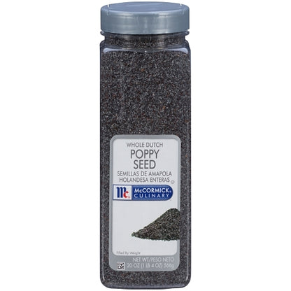 McCormick Whole Poppy Seed Dutch, 6 x 20 oz Case - DOT product image 2