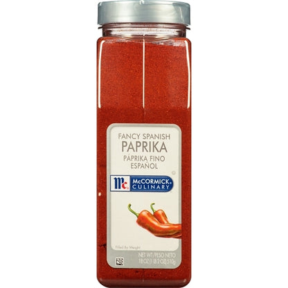 McCormick Culinary Fancy Spanish Paprika, 6 x 18 oz Case - DOT product image 5