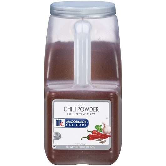 McCormick Light Chili Powder, 3 x 5.5 lb Case - DOT product image 2