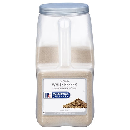 McCormick Ground White Pepper, 3 x 5 lb Case - DOT product image 6