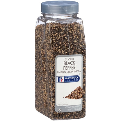 McCormick Cracked Culinary Black Pepper, 6 x 16 oz Case - DOT product image 8