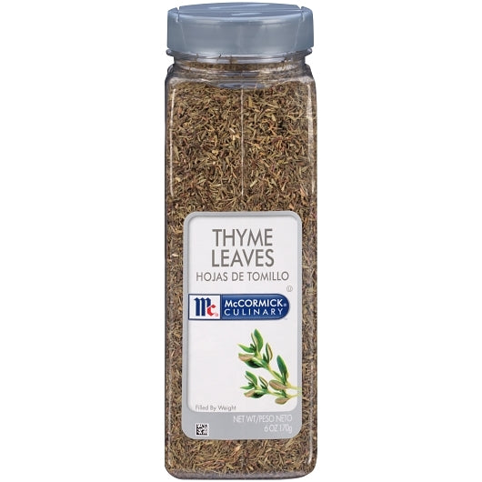 Spice Classics Thyme Culinary Thyme Leaves, 6 x 6 oz Case - DOT product image 2