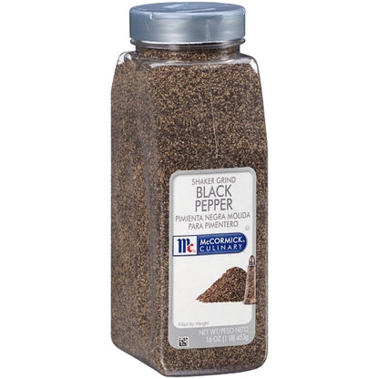 McCormick Black Pepper Shaker Grind, 6 x 16 oz Case - DOT product image 8
