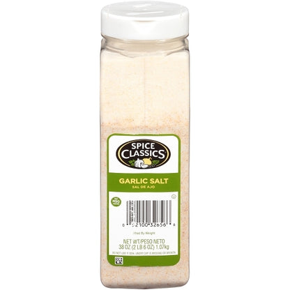 Spice Classics Garlic Salt, 6 x 38 oz Case - DOT product image 3