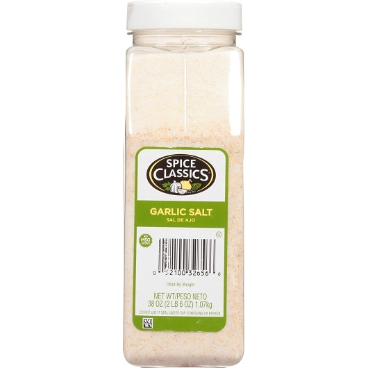 Spice Classics Garlic Salt, 6 x 38 oz Case - DOT product image 7