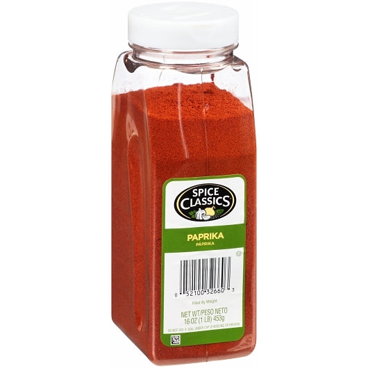 Spice Classics Paprika, 6 x 16 oz Case - DOT product image 3
