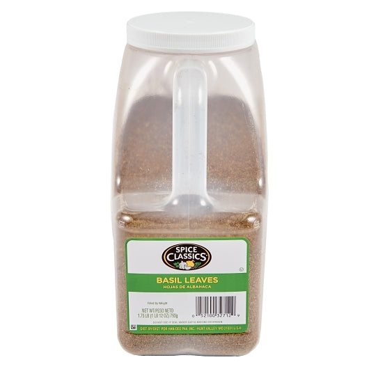 Spice Classics Basil Leaves, 3 x 1.75 lb Case - DOT product image 2