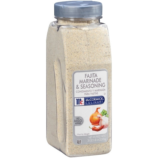 McCormick Culinary Fajita Marinade, 6 x 30 oz Case - DOT product image 8