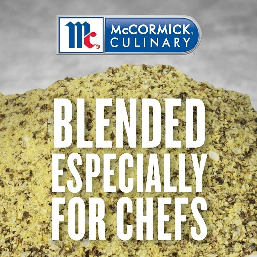 McCormick Culinary Lemon & Pepper Seasoning Salt, 1 x 25 lb Case - DOT product image 6