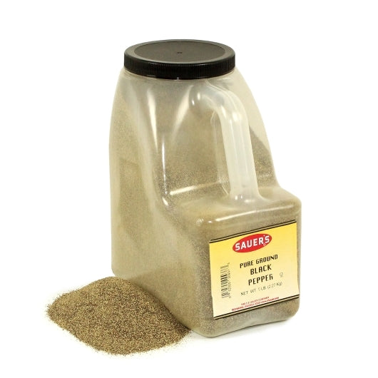C.F. Sauer Foods Restaurant Ground Black Pep/ Case 5lbs (Pk OF 3) - DOT product image 1