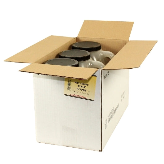C.F. Sauer Foods Restaurant Ground Black Pep/ Case 5lbs (Pk OF 3) - DOT product image 2