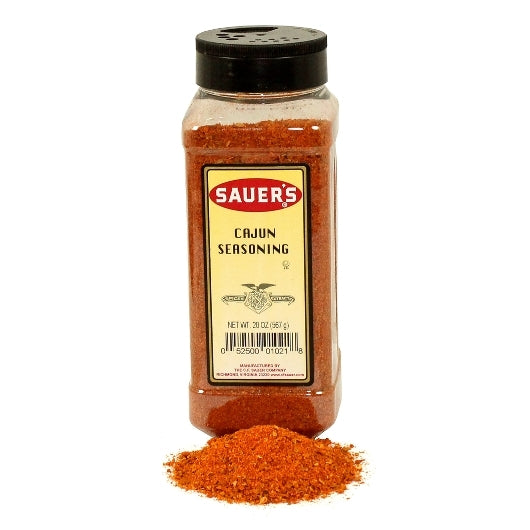 Sauer Cajun Seasoning, 6 x 20 oz Case - Spices Seasonings