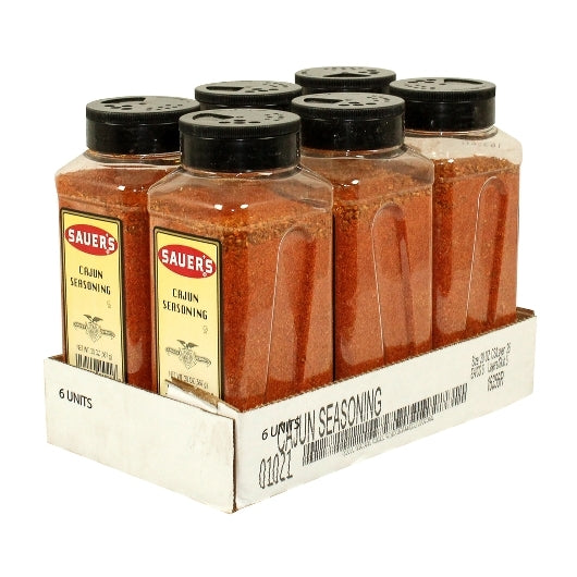 Sauer Cajun Seasoning, 6 x 20 oz Case - DOT product image 2