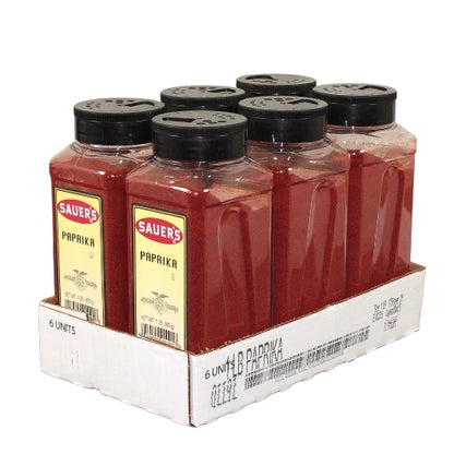 C.F. Sauer Foods Paprika, Ready-To-Use For Mexican Cooking (1 lbs, 6 Per Case) - DOT product image 2
