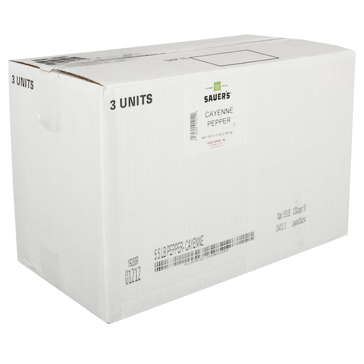 Sauer Ground Cayenne Pepper, 3 x 5.5 lb Case - DOT product image 3