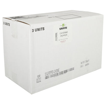 Sauer Ground Cayenne Pepper, 3 x 5.5 lb Case - DOT product image 3
