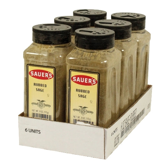 Sauer Rubbed Sage, 6 x 6 oz Case - DOT product image 3