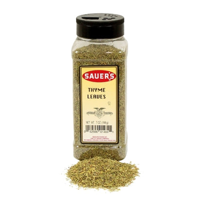Sauer Thyme Leaves, 6 x 7 oz Case - Spices Seasonings
