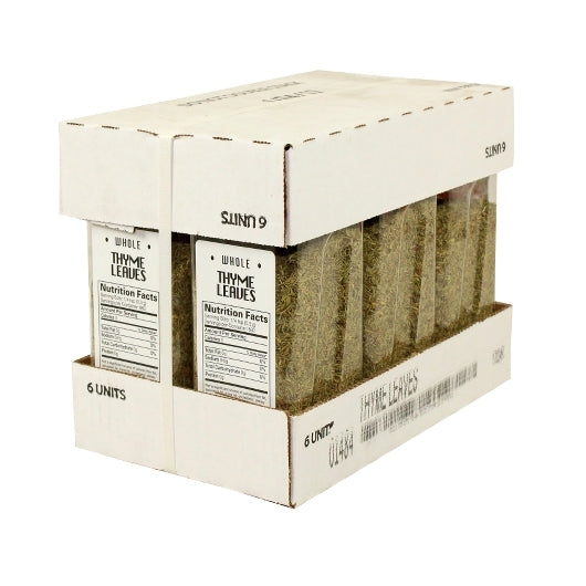 Sauer's Thyme Leaves, 6 x 7 oz Case - Spices Seasonings