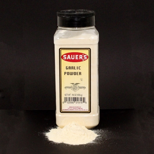 Sauer Garlic Powder, 6 x 19 oz Case - Spices Seasonings