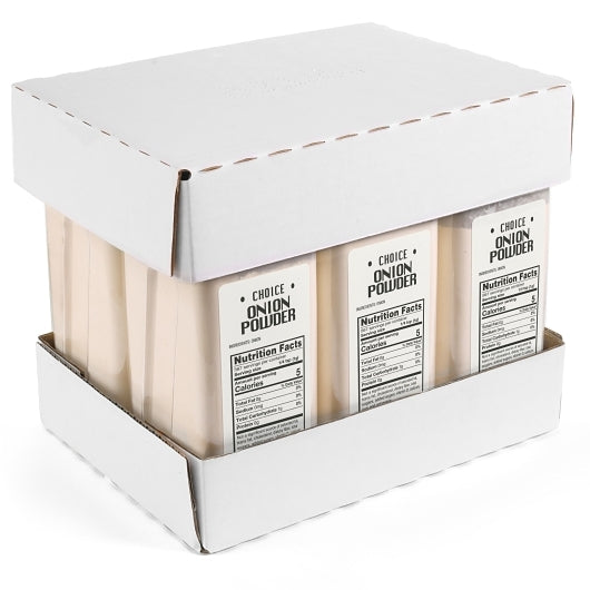 Sauer Onion Powder, 6 x 20 oz Case - GS1 closed shipping case image