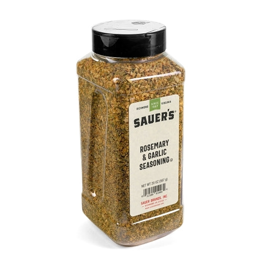 Sauer Rosemary & Garlic Seasoning, 6 x 20 oz Case - Spices Seasonings