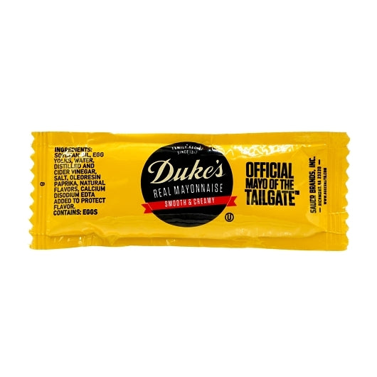 Duke's Mayonnaise Single Serve, 1 x 12 GR Case - Condiments & Sauces