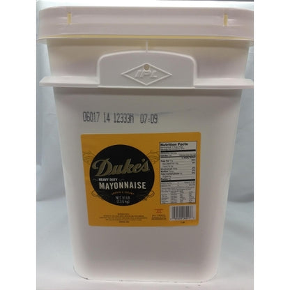 Duke's Heavy Duty Mayonnaise Bulk, 1 x 30 lb Case - Condiments & Sauces