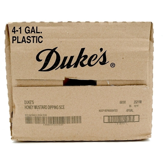 Duke's Dipping Sauce Honey Mustard Bulk, 4 x 1 GA Case - Condiments & Sauces