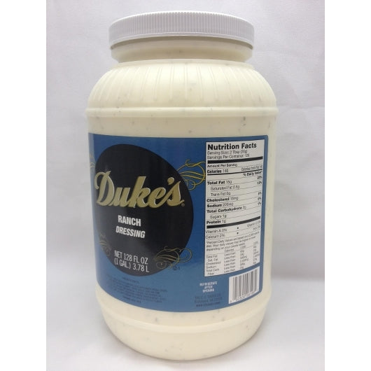 Dukes Ranch Dressing Bulk, 4 x 1 GA Case - Condiments & Sauces