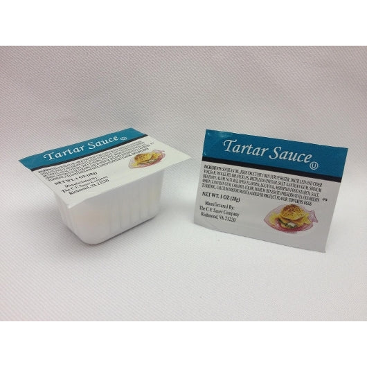 Sauer Tartar Sauce Single Serve, 100 x 1 oz Case - Condiments & Sauces
