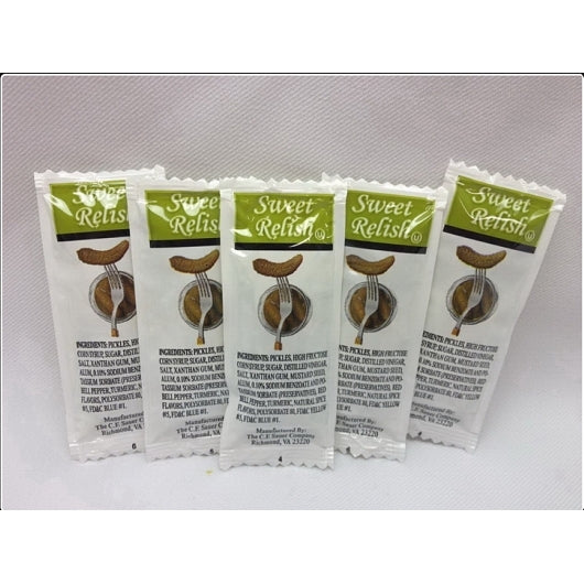 Sauer Sweet Relish Single Serve Packet, 200 x 9 GR Case - DOT product image 4