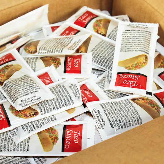 Sauer Taco Sauce, 1 x 9 GR Case - DOT product image 2