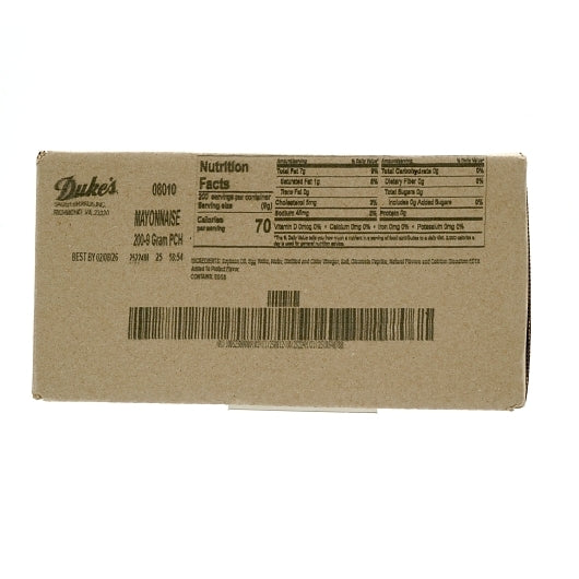 Dukes Mayonnaise Single Serve, 200 x 9 GR Case - DOT product image 5